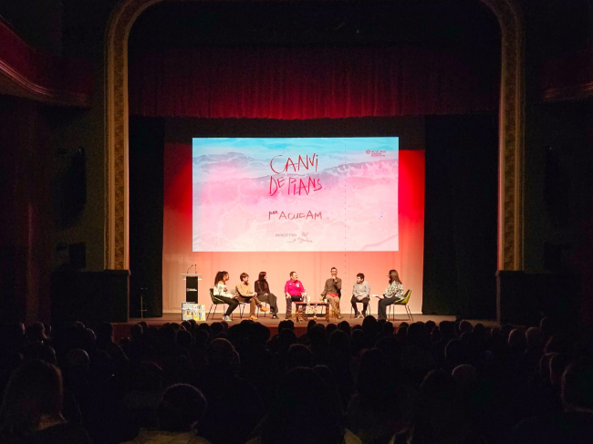 L'ACUDAM estrena el curtmetratge ‘Canvi de plans’ al Teatre l'Amistat per reivindicar la inclusió social