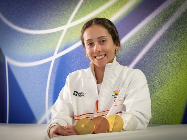 Espanya regresa dels Jocs Paralímpics de Milà Cortina amb quatre medalles, totes elles d’Audrey Pascual