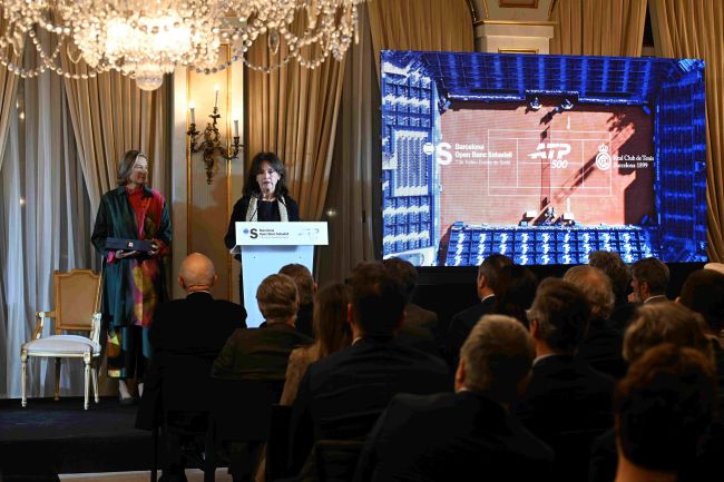 La Fundació Emilio Sánchez Vicario, premiada pel seu compromís social en el marc del Barcelona Open Banc Sabadell