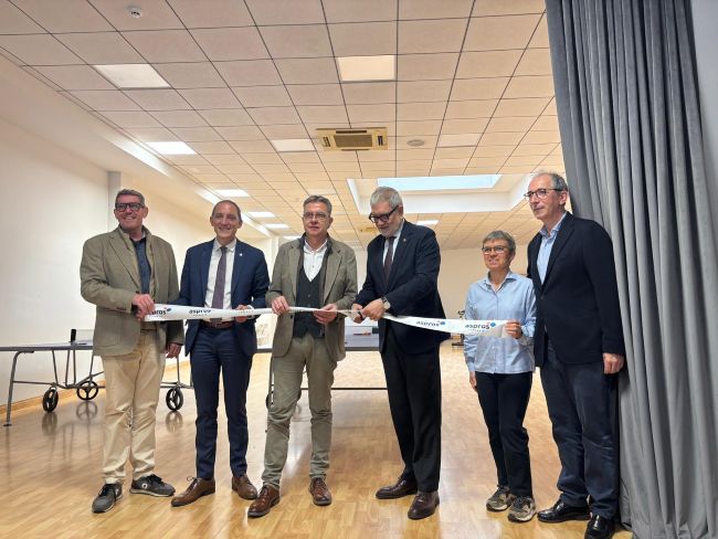 La Fundació Aspros inaugura a Lleida un nou espai de lleure inclusiu obert a la ciutadania