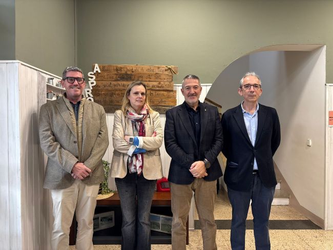 El conseller Miquel Sàmper referma el suport del Govern a la tasca d'inclusió de la Fundació Aspros a Lleida