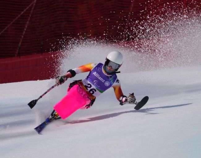 Audrey Pascual es corona amb l'or en supergegant als Jocs Paralímpics de Milà-Cortina