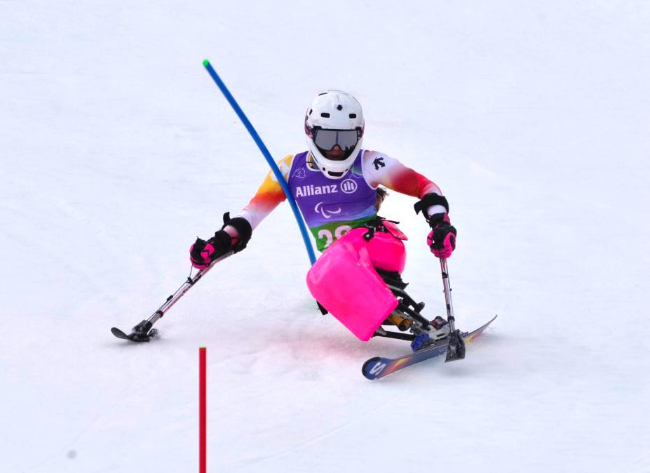 Audrey Pascual també es corona campiona paralímpica de combinada als Jocs de Milà-Cortina 2026