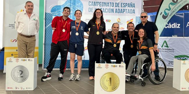 Catalunya s’imposa amb una autoritat aclaparadora al Campionat d’Espanya de natació adaptada