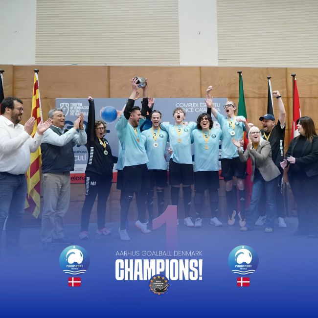 Barcelona es consolida com a capital europea del goalball amb la primera edició de la EGCA Champions League