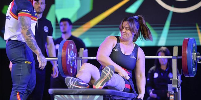 Doble medalla de plata per a Montse Alcoba a l'Europeu de 'powerlifting'