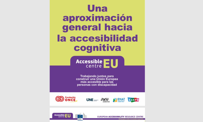 La Unió Europea llança una guia pionera per universalitzar l'accessibilitat cognitiva en tots els seus estats membres