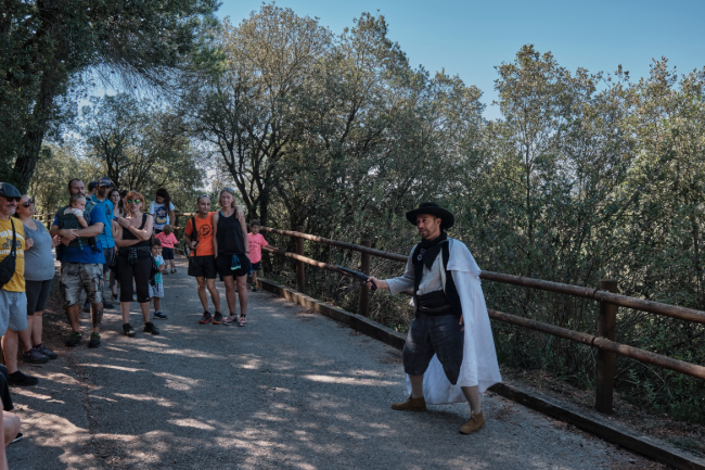 Les arts escèniques i la natura s'uneixen en una nova edició de les rutes teatralitzades inclusives de la Xarxa de Parcs Naturals de Barcelona