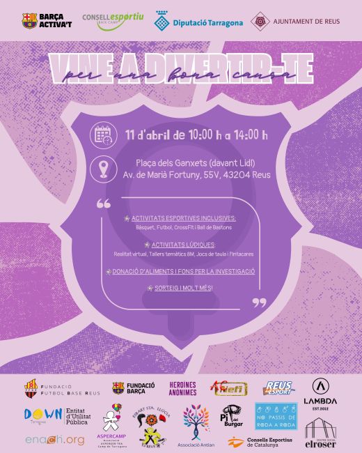 Els joves del projecte Barça Activa’t organitzen una jornada lúdico-esportiva i solidària a la plaça dels Ganxets de Reus