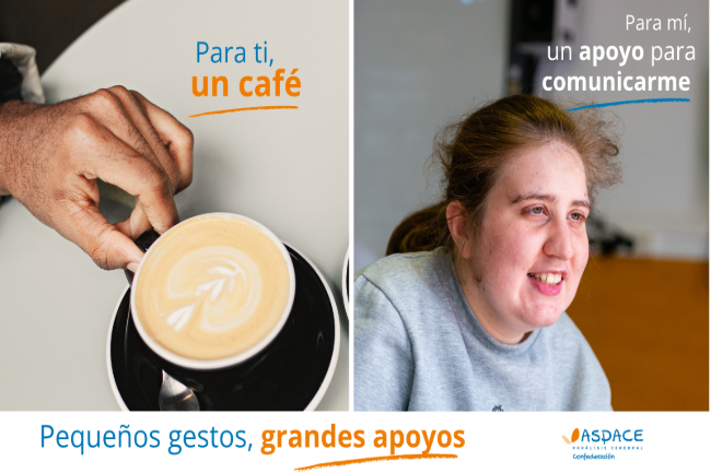 La Confederación ASPACE impulsa la campanya “Pequeños gestos, grandes apoyos” per fomentar la vida independent
