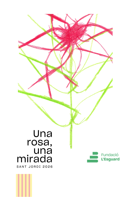 La Fundació L’Esguard impulsa la campanya solidària “Una rosa, una mirada” per aquest Sant Jordi 2026