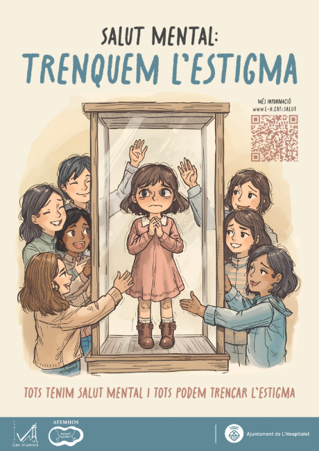 L'Hospitalet llança una campanya contra l'estigma de la salut mental co-creada amb alumnes de l'Institut Can Vilumara