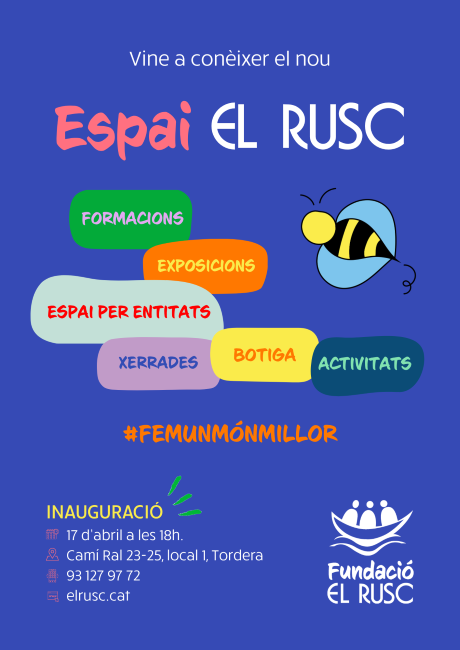 La Fundació El Rusc obre les portes d'un nou centre comunitari i d'inclusió al cor de Tordera
