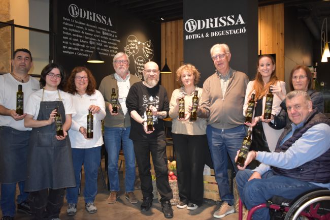 BDrissa estrena el seu primer oli d’oliva verge extra com a motor d'inserció laboral a Girona