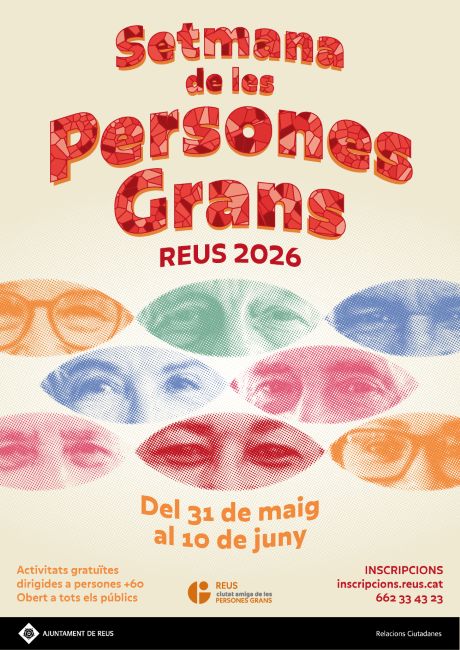 Reus desplega una vintena de propostes per fomentar l’envelliment actiu amb el Programa Persones Grans 2026