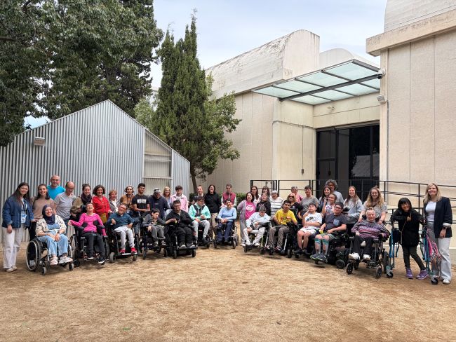 La Fundació Joan Miró acull una exposició creada per persones amb paràlisi cerebral i pluridiscapacitat