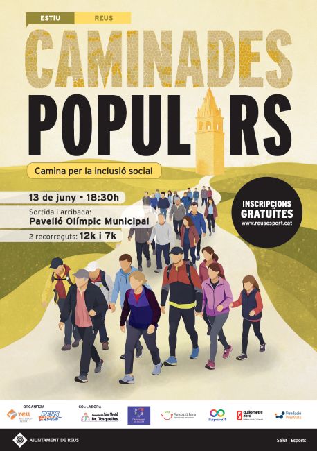 Obertes les inscripcions per a la Caminada Popular Reus-Estiu que promou la inclusió social