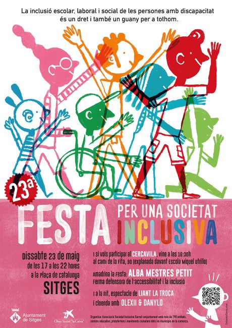 El Garraf es prepara per reivindicar la inclusió real de les persones amb discapacitat a la 23a Festa per una Societat Inclusiva