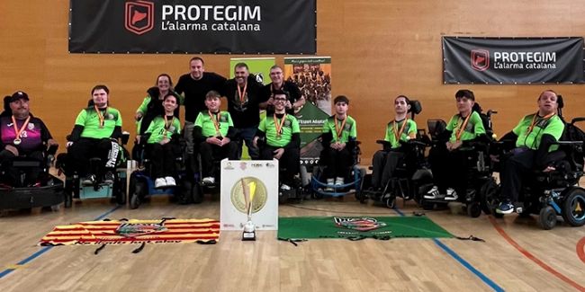 Els Dracs CEA guanya la Liga Nacional d’hoquei en cadira de rodes elèctrica amb ple de victòries