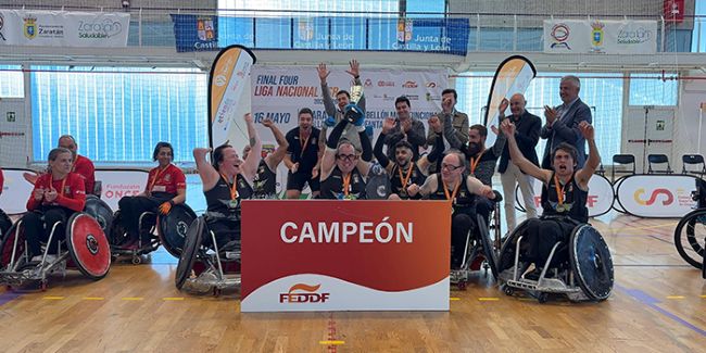 El BUC Barcelona revalida el títol de campió de la Lliga Nacional de rugbi en cadira de rodes