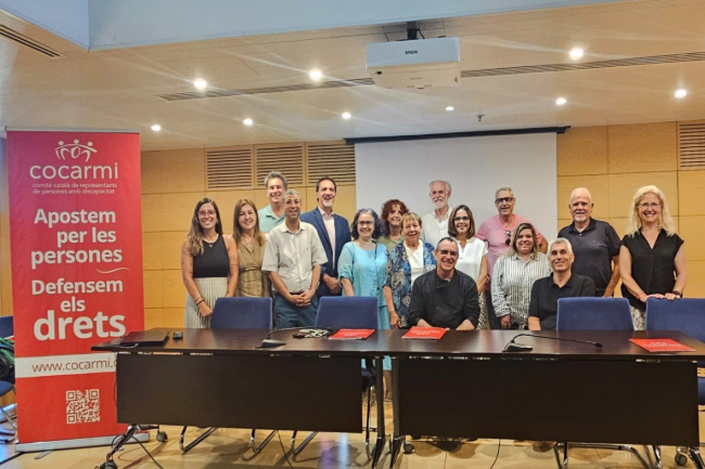 Frederic Crespo Nomen, escollit nou president del Comitè Català de Representants de Persones amb Discapacitat
