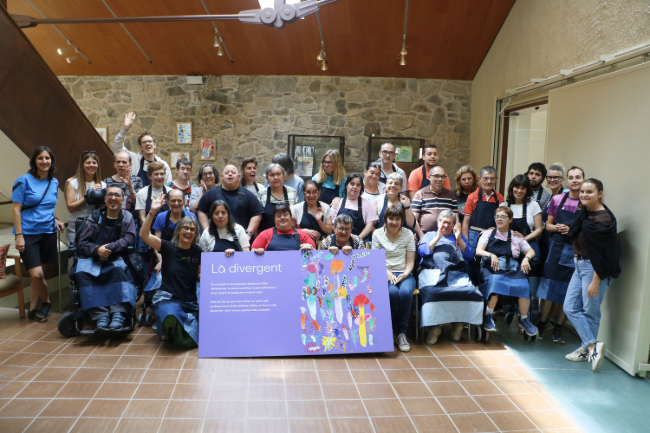 L’Associació Alba presenta ‘La Divergent’ per impulsar la creació artística de 38 persones amb discapacitat intel·lectual