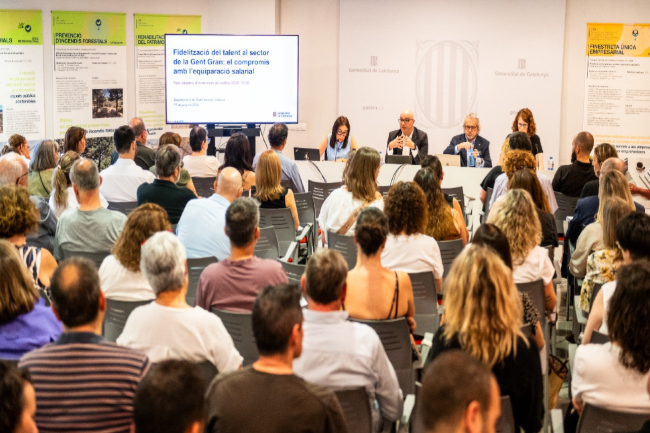 Més de 12.600 places de l'àmbit social a Lleida es beneficiaran del nou pacte d'equiparació salarial