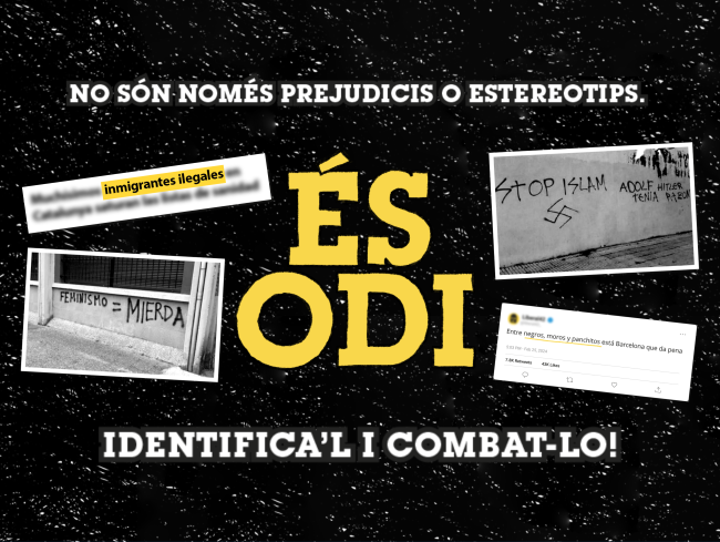 La Taula del Tercer Sector Social denuncia la normalització dels missatges d’odi