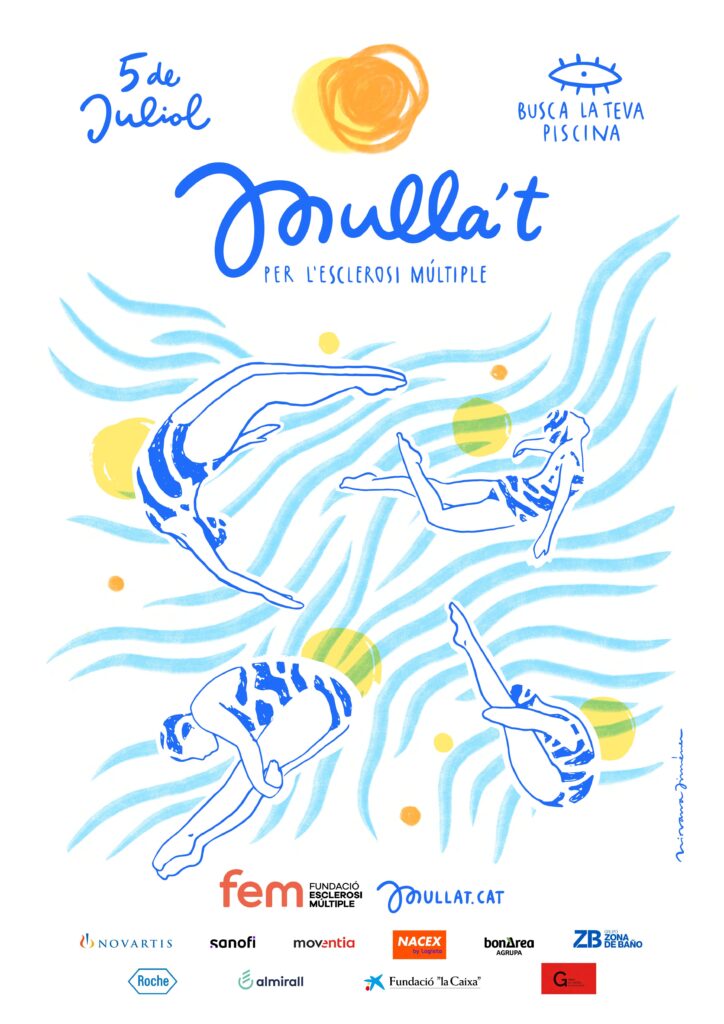 Més de 500 piscines de tota Catalunya es tornaran a mullar el pròxim 5 de juliol per l'esclerosi múltiple