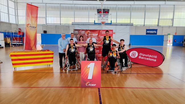 El CE Costa Daurada imposa la seva llei a les Copes Catalanes de bàsquet en cadira de rodes