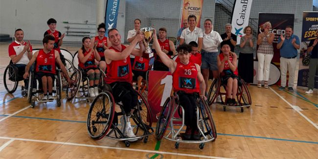 La Comunitat de Madrid es corona a Vilobí d'Onyar en el Campionat d'Espanya sub-23 de bàsquet en cadira de rodes