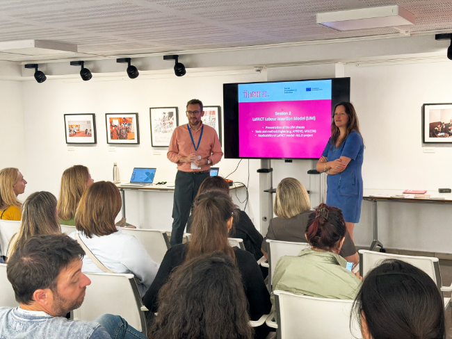 Una trobada europea a LaFACT aborda la innovació social davant l'atur de llarga durada en el col·lectiu de la discapacitat