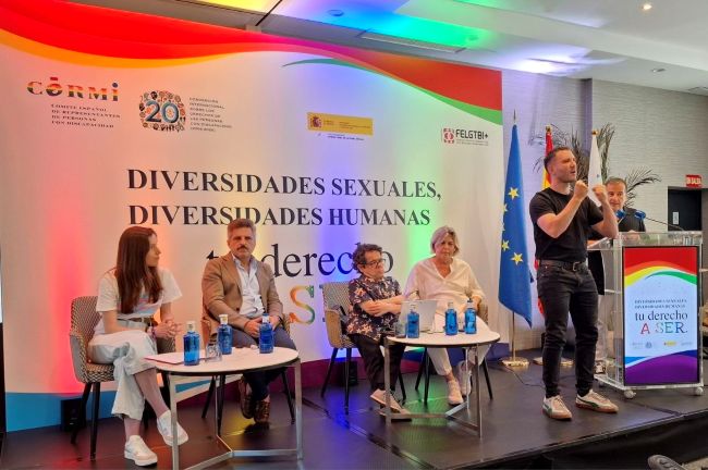 El CERMI inaugura el primer congrés estatal per defensar els drets i la identitat de les persones amb discapacitat LGTBI+