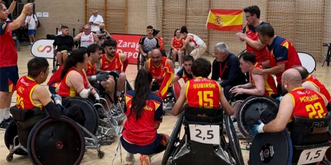 El rugbi català lidera l'ascens històric de la selecció estatal a l'elit europea en cadira de rodes