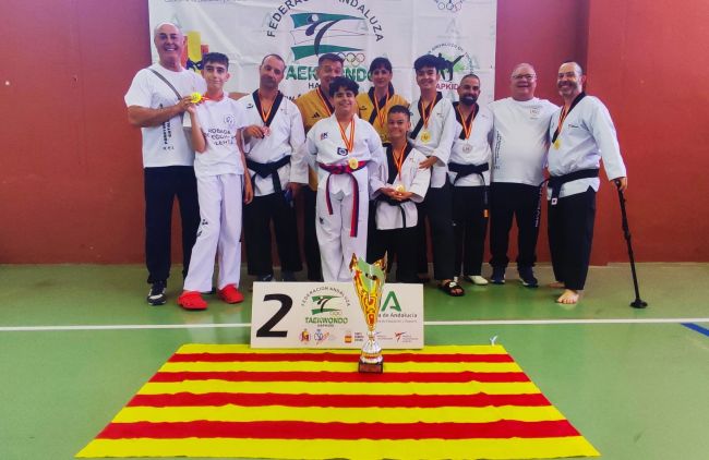 Nou medalles per a la Selecció Catalana de Parapoomsae a la Copa d’Espanya No Limits