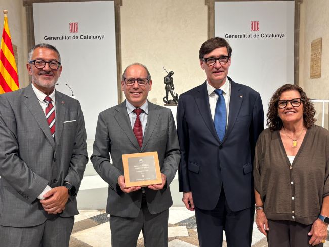 La Generalitat atorga la Placa al Treball President Macià a la Fundació Maresme pel seu compromís social