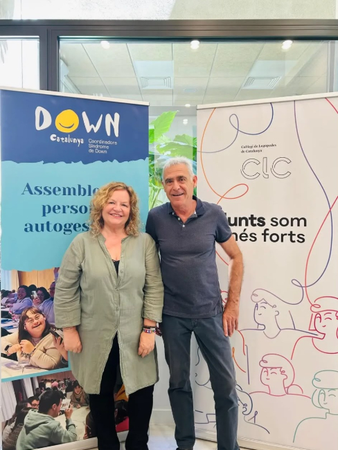 Down Catalunya i el Col·legi de Logopedes de Catalunya s'alien per millorar l'atenció a la síndrome de Down