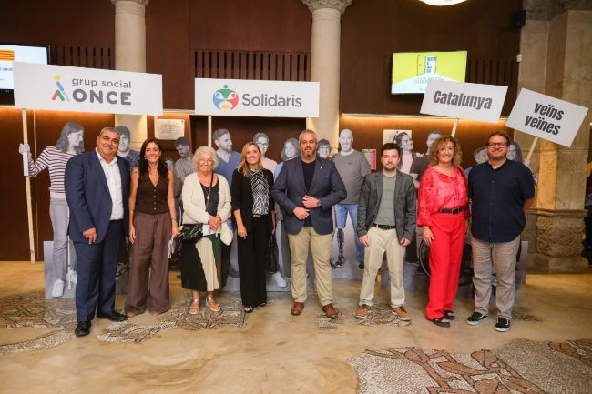 Els Premis Solidaris ONCE Catalunya 2026 coronen cinc projectes dedicats a la inclusió i l'accessibilitat universal