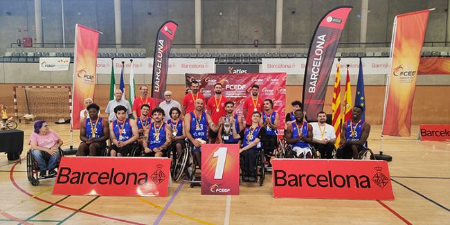 La Selecció Francesa s'imposa amb autoritat al 32è Trofeu Internacional Ciutat de Barcelona de bàsquet en cadira de rodes