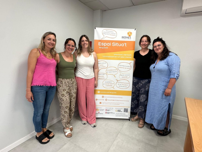 L’Espai Situa’t del Berguedà i la coordinació territorial de l’Activa’t s'uneixen per reforçar la salut mental