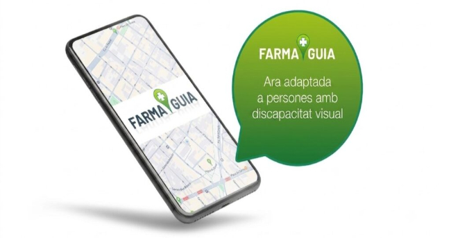 L’aplicació 'Farmaguia' s’adapta per facilitar la cerca de serveis farmacèutics a les persones amb discapacitat visual