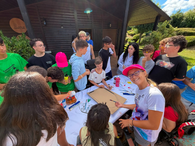 Un centenar d'infants amb i sense discapacitat tanquen la 29a edició del Campament ASPAYM