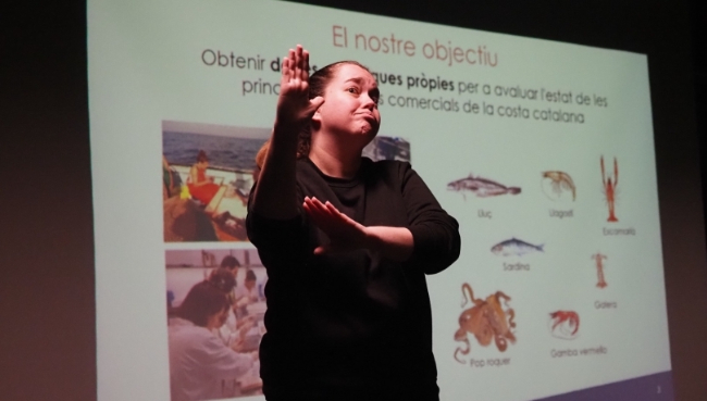 Creuen el primer vocabulari de ciències marines en Llengua de Signes Catalana per afavorir la inclusió