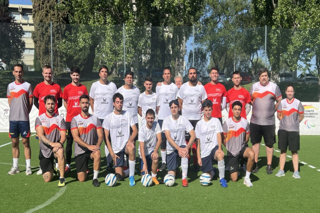 Espanya busca pujar al podi en el Campionat d'Europa de Futbol-5 per a Cecs a Estrasburg