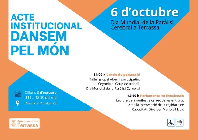 Terrassa reivindica suport a les famílies de persones amb paràlisi cerebral per evitar la renúncia personal