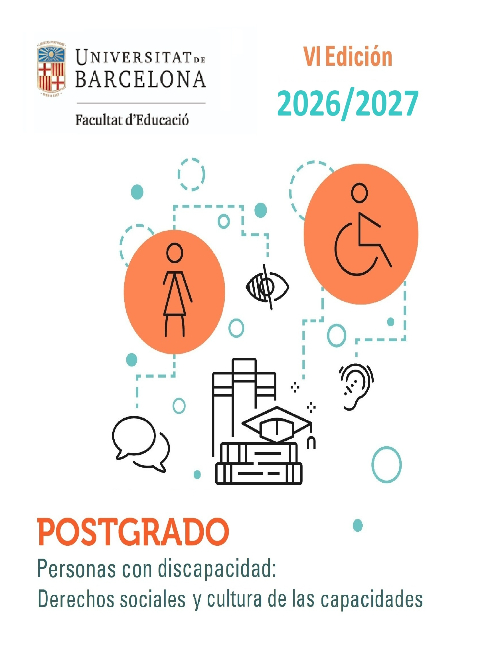 La UB ofereix un postgrau en drets de la discapacitat amb ajuts de fins al 90% per a l'alumnat del col·lectiu