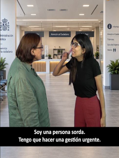 La Confederació Estatal de Persones Sordes demana solucions definitives en l'àmbit de la salut, l'educació i els serveis públics davant les noves eines digitals