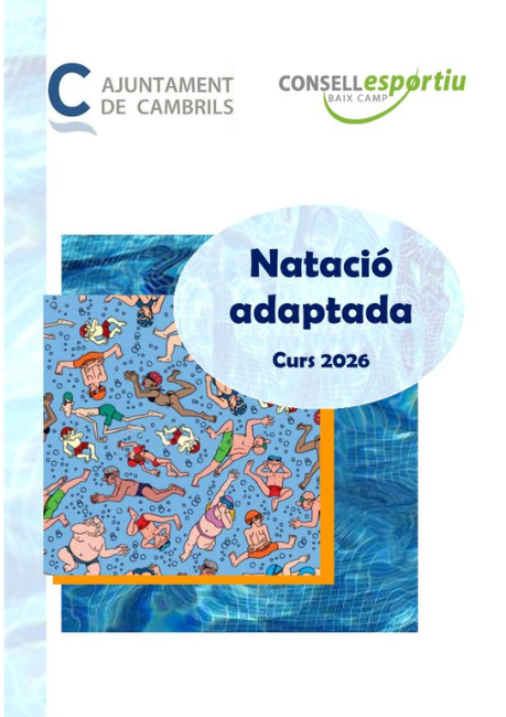 Cambrils posa en marxa un programa inèdit de natació adaptada per a persones amb diversitat funcional