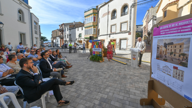 Masquefa dobla la seva capacitat d’atenció a la gent gran amb la primera pedra del nou centre de dia