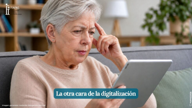 FIAPAS alerta sobre les barreres digitals que pateixen les persones grans amb sordesa